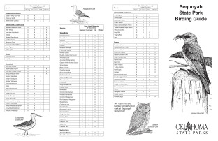 View Birding Guide - Sequoyah State Park
